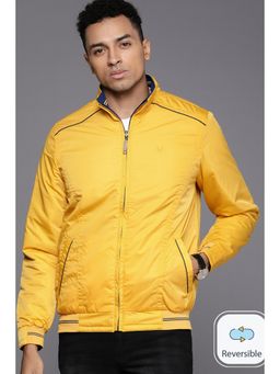 Allen Solly - Men Navy Solid Full Sleeves Casual Jacket