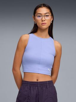 Puma - Wardrobe Essentials Women's Ribbed Crop Top