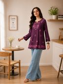 Purple color option, Currently selected