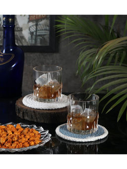 Ceradeco - Ice Burg Shaped Set of 6 Whiskey Glass