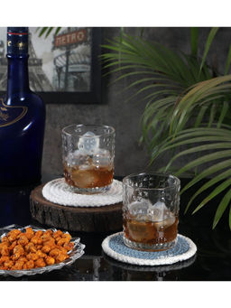 Ceradeco - Dotted Set of 6 Whiskey Glass