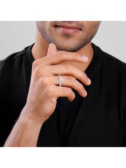 GIVA - 925 Silver Modern Grace Ring for Him