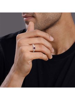 GIVA - 925 Silver Garnet Ring for Him (20)