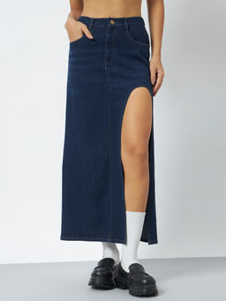 Trend Arrest - Denim Midi Skirt