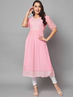 VAIRAGEE - Georgette Thread Work Anarkali Kurta