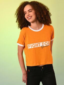 PINACOLADA - Women Printed Stylish Casual T-Shirt
