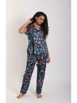 Forty Winks - Voguish Kivyaa Night Satin Top with Pant