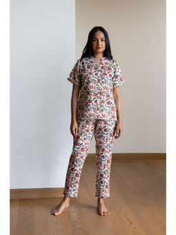 Forty Winks - Classic Zaara Vanilla Cotton Top with Pant