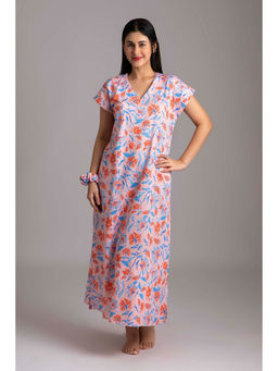 Forty Winks - Poise Rina Peach Cotton Nightgown