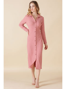 Gipsy - Dusky Pink Nr Knit Dress