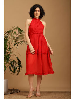 BLANC9 - Rosy Red Dress