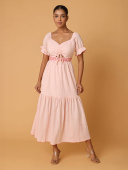 BLANC9 - Pink Maxi Dress