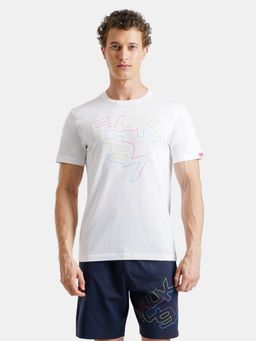 FCUK - Play Acton, Mens Crew Neck Graphic T-Shirt