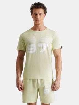 FCUK - Play Brussel, Mens Crew Neck Graphic T-Shirt