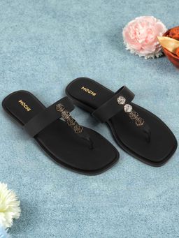 Mochi - Women Black Flats