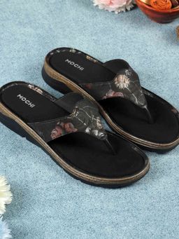 Mochi - Women Black Sandals