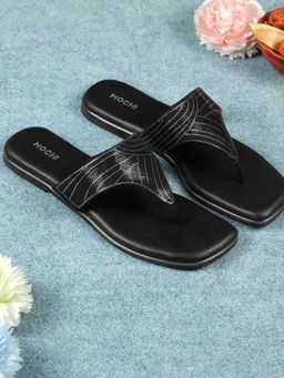 Mochi - Women Black Flats