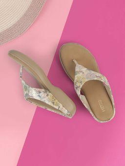 Metro - Women Gold Sandals