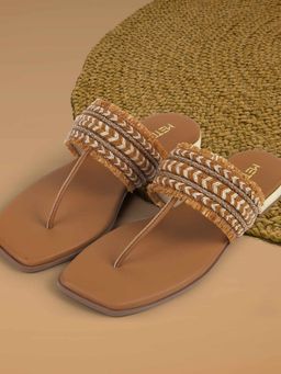 Metro - Women Tan Sandals