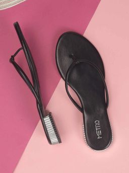 Metro - Women Black Sandals