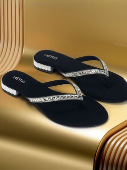 Metro - Women Black Sandals
