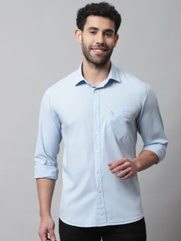 Cantabil - Men Sky Blue Shirt
