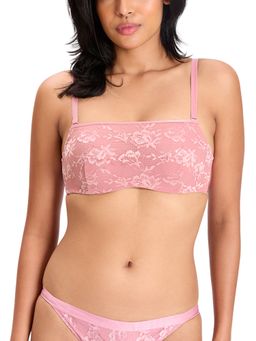 Triumph - New Lace Bandeau WP Pink Tube Bra
