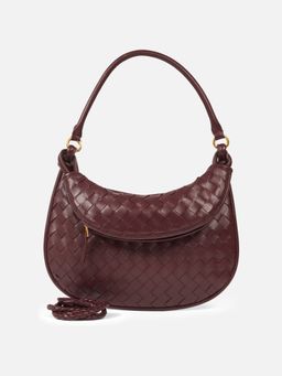 Carry City - Snob Maroon Women Sling Classic Shoulder Bag with Zip Closure