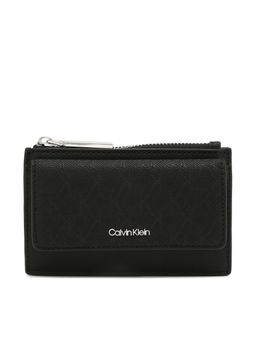 Calvin Klein - Must Zip Flap Card Holder Mono Black