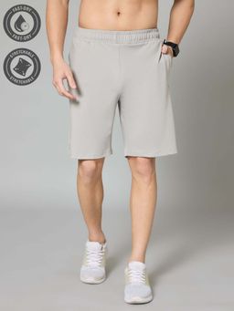 TURNFIT - Grey Solid/Plain Regular Fit Shorts