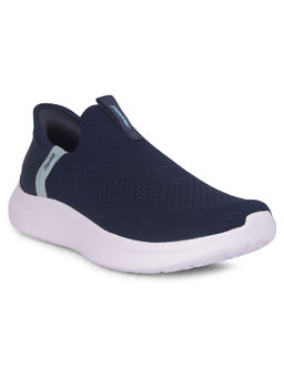 Power - Women's Blue Slip On Sneakers