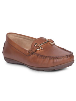 Hush Puppies - Women's Casual Brown Loafers