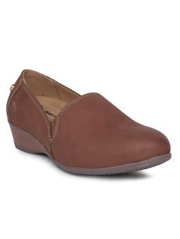 Hush Puppies - Women's Casual Brown Loafers