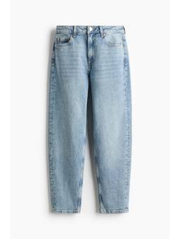 H&M - Women Blue Mom Slim Fit High Waist Jeans