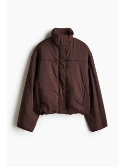 H&M - Women Brown Padded Nylon Jacket