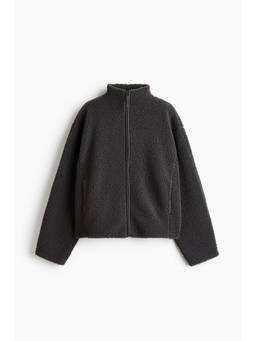 H&M - Women Grey Teddy Jacket