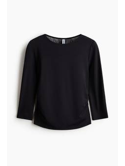 H&M - Women Black Layered Lace-Detail Top