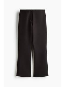 H&M - Women Brown Tailored Bootcut Trousers