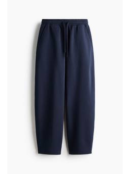 H&M - Women Navy Blue Barrel Pants