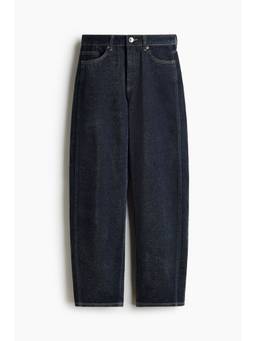 H&M - Women Blue Barrel High Waist Jeans