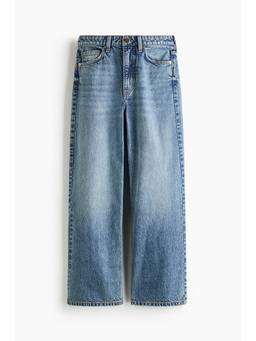 H&M - Women Blue Straight High Waist Jeans
