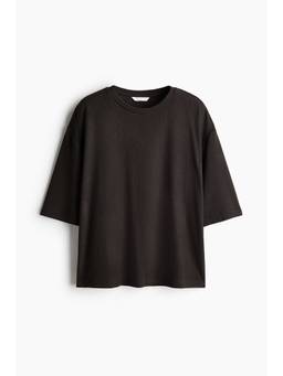 H&M - Women Brown Oversized T-Shirt