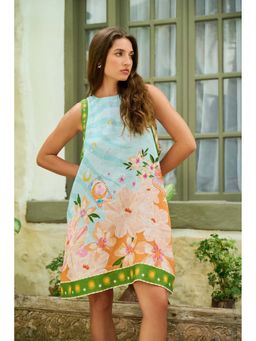 NOIB - Harper Knee Dress - Azure