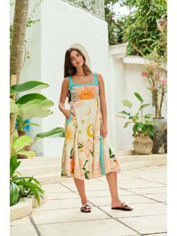 NOIB - Nora Midi Dress - Azure