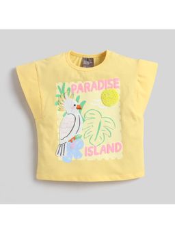 Little Kangaroos - Girls Mango Printed T-Shirt