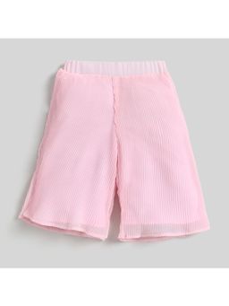 Little Kangaroos - Girls Pink Solid Palazzo
