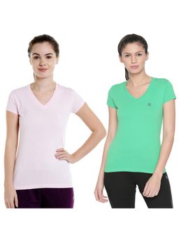 Bodycare - Bodyactive Pack Of 2 Women'S Tshirt - Multi-Color