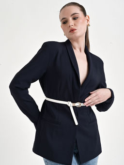 Kazo - White Everyday Thin Belt