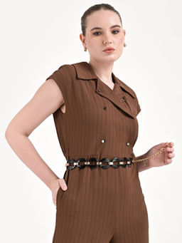 Kazo - Black Boho Chain Link Belt