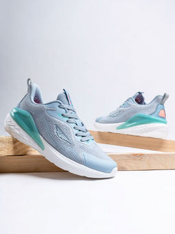 Red Tape - Women's Textured Blue Walking Shoes